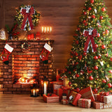 2ooya 2Pcs Christmas Wreath Bows Christmas Tree Topper Bows with Buffalo Plaid Pattern Xmas Black Red White Wreath Bow Outdoor Ornaments Home Stair Decorations Gift for Christmas,11.8 x 19.7 inch