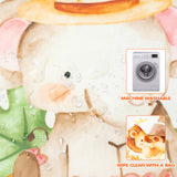 5Pcs Long Sleeved Bib for Babies Toddlers Jungle Animals Pattern Waterproof Sleeved Bib with Great Capacity Pocket Cartoon Elephant Lion Giraffe Cow Zebra Infants Feeding Bibs Gift for Age 6-36 Months