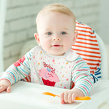 2ooya 7Pcs Cotton Waterproof Baby Bibs Adjustable Hook Loop Closure Babies Bib Unisex Multicolor Newborn Baby Infant Food Bibs Drooling Feeding Eating Teething Bib Keepsake Gift for Baby(6-12 Months)