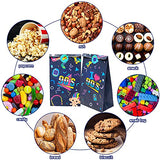 24Pcs 1990s Papper Bag Party Favor Bags, Back to 1990s Retro Party Gift Bag for Kids Goodie Candy Treat Kraft Paper Party Bags with 4Pcs Cute Stickers for Theme Birthday retro party Supplies