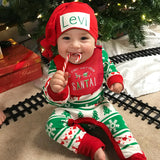 3Pcs Cotton Baby Christmas Bib Infant Drooling Feeding Bibs with Resin Buttons Toddler Absorbable Bib Set Unisex Cartoon Pattern Newborn Baby Food Bibs Baby Gift Photo props for Christmas(6-12 months)