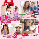 6PCS Felt Sewing Craft Kit for Kids, Fun DIY Valentine's Monster Sewing Crafts Gift with Multiple Sewing Tools Valentine's Day Party Supplies