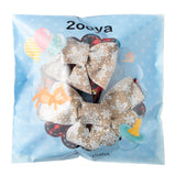 2ooya 2Pcs Christmas Wreath Bows Christmas Tree Topper Bows with Snow Pattern Xmas Black Red Gold Buffalo Plaid Wreath Bow Outdoor Home Stair Decorations Gift for Christmas(11.8 x 19.7 inch)