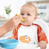 Animal long sleeve bib 5P Waterproof Long Sleeved Bibs for Babies Toddlers Unisex Feeding Apron Stain & Odor Resistant Bibs