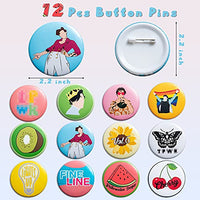 Fiupan 74Pcs Harry Party Favors Bracelets Keychains Button Pins Stickers Harry Theme Watermelon Sugar Fine Line Birthday Party Supplies Goodies Bags Gift for Kids Adults